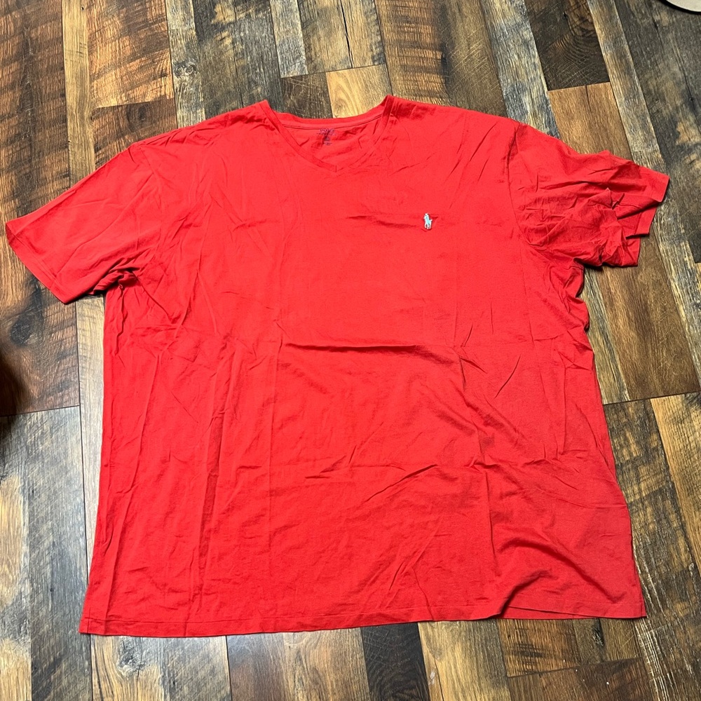 Polo Ralph Lauren Vibrant Red Short Sleeve Tee